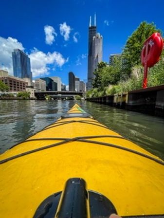 Urban kayaks: Sunset Tour on the Chicago River image 7