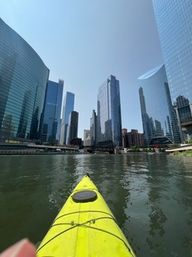 Urban kayaks: Sunset Tour on the Chicago River image 5