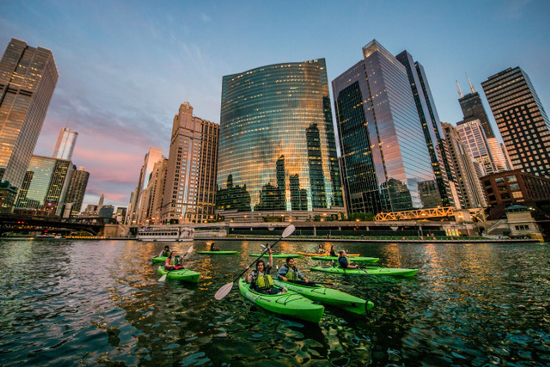 Private Chicago River Kayak Tours - Architecture & History image 1