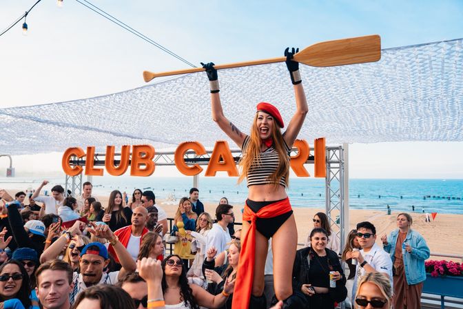 Club Capri: A Chicago Rooftop Party Series At Castaway's Beach Club image 13