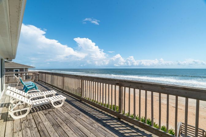 Sun Kissed: 5BR Oceanfront Home with Epic Front Deck in South Ponte Beach image 39
