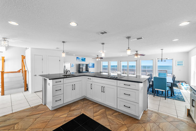 Sun Kissed: 5BR Oceanfront Home with Epic Front Deck in South Ponte Beach image 11