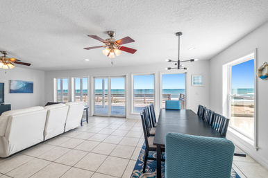 Sun Kissed: 5BR Oceanfront Home with Epic Front Deck in South Ponte Beach image 5