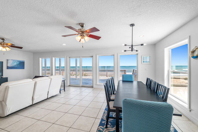 Sun Kissed: 5BR Oceanfront Home with Epic Front Deck in South Ponte Beach image 5