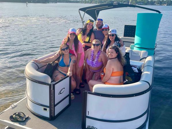 Ultimate Crab Island Experience: Party Barge with Captain for Up to 12 Guests image 43