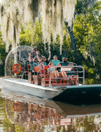 Small Boat, Big Fun: Private Airboat Experience with Gators & Bayou Views image 8