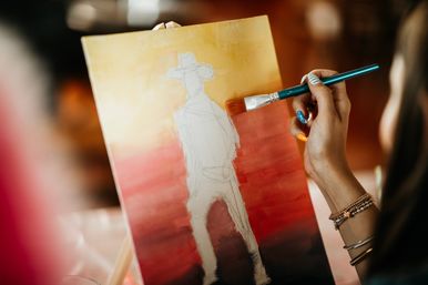 Nashville Paint and Sip with Male Model Hosts for Bachelorettes image 53