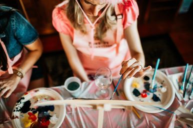 Nashville Paint and Sip with Male Model Hosts for Bachelorettes image 57