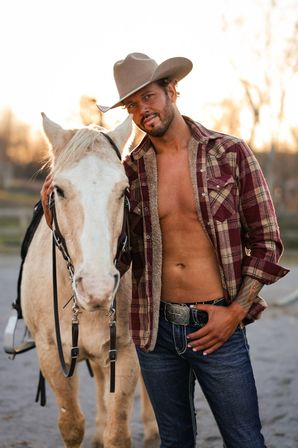 Cowboys and Canvases- Paint & Sip with Live Male Model Hosts image 8