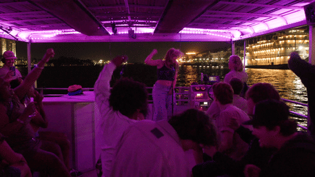 River Street Karaoke Cruise at Night! image