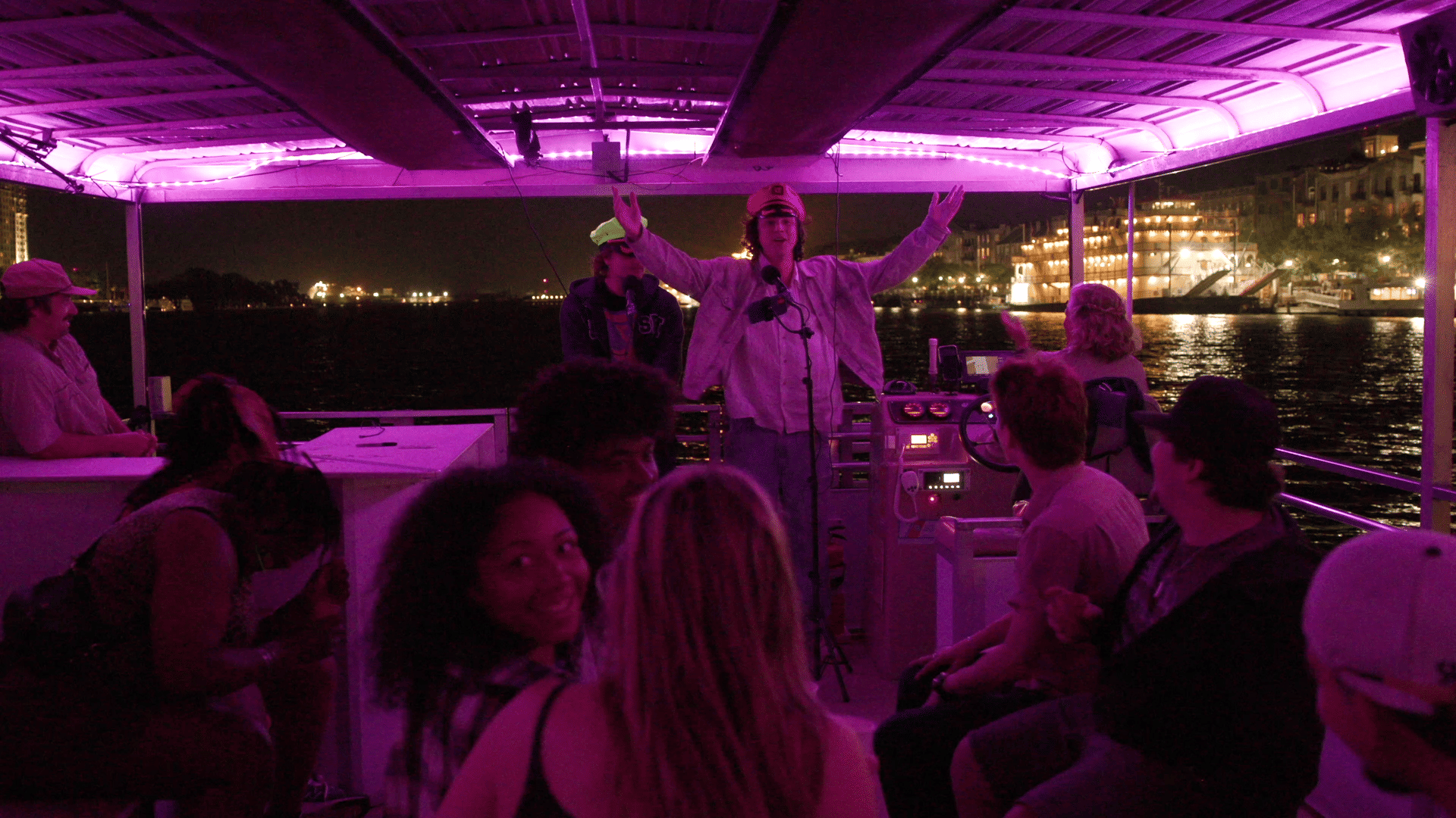 River Street Karaoke Cruise at Night! image 2