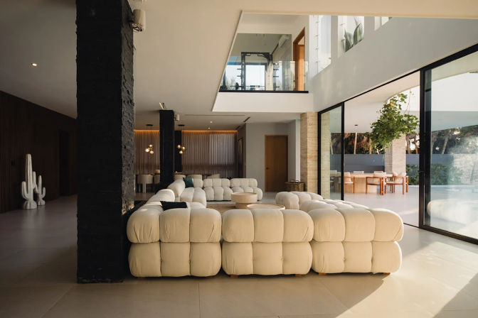 Studio 54: Glam Beachfront Villa with 2 Pools, Cinema, Gym + Private Chef image 18