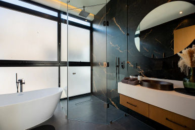 Studio 54: Glam Beachfront Villa with 2 Pools, Cinema, Gym + Private Chef image 37