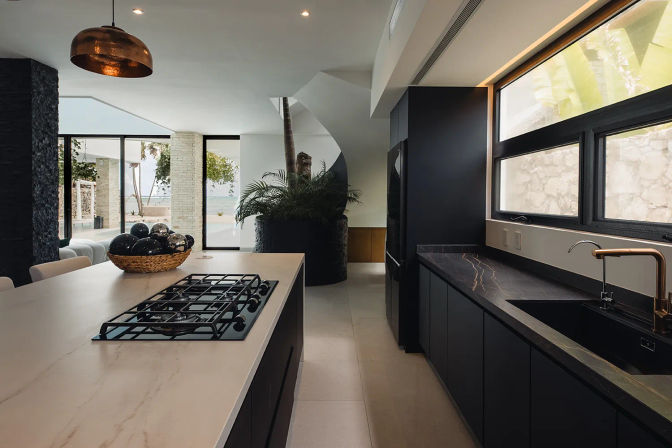 Studio 54: Glam Beachfront Villa with 2 Pools, Cinema, Gym + Private Chef image 51