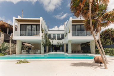 Studio 54: Glam Beachfront Villa with 2 Pools, Cinema, Gym + Private Chef image 16