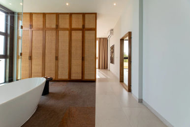 Studio 54: Glam Beachfront Villa with 2 Pools, Cinema, Gym + Private Chef image 52