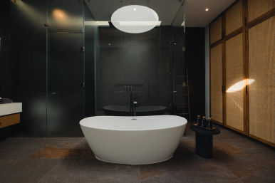 Studio 54: Glam Beachfront Villa with 2 Pools, Cinema, Gym + Private Chef image 57