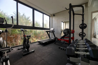 Studio 54: Glam Beachfront Villa with 2 Pools, Cinema, Gym + Private Chef image 42