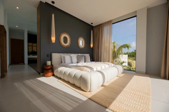 Studio 54: Glam Beachfront Villa with 2 Pools, Cinema, Gym + Private Chef image 32