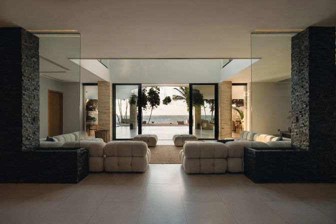 Studio 54: Glam Beachfront Villa with 2 Pools, Cinema, Gym + Private Chef image 19