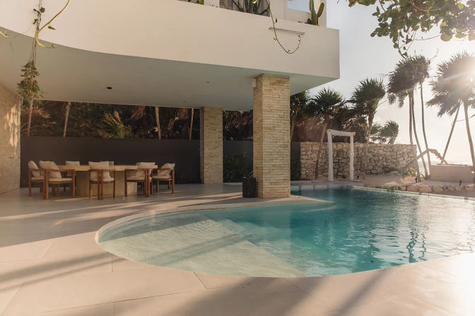 Studio 54: Glam Beachfront Villa with 2 Pools, Cinema, Gym + Private Chef image 8