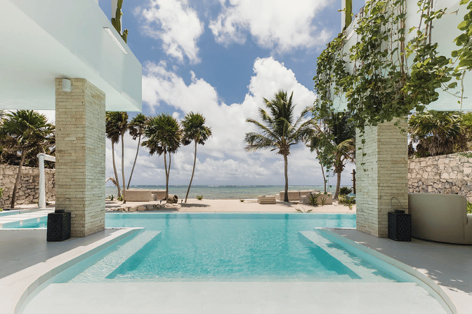 Studio 54: Glam Beachfront Villa with 2 Pools, Cinema, Gym + Private Chef image 4