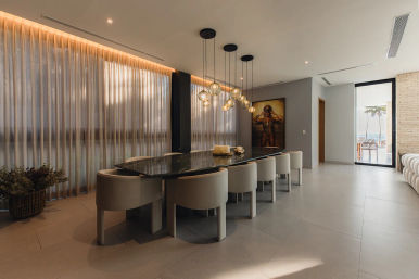 Studio 54: Glam Beachfront Villa with 2 Pools, Cinema, Gym + Private Chef image 28