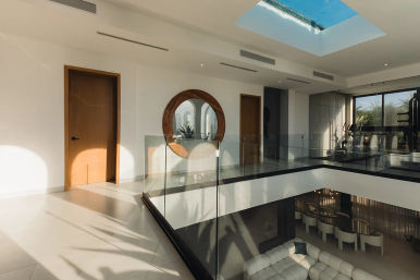 Studio 54: Glam Beachfront Villa with 2 Pools, Cinema, Gym + Private Chef image 45