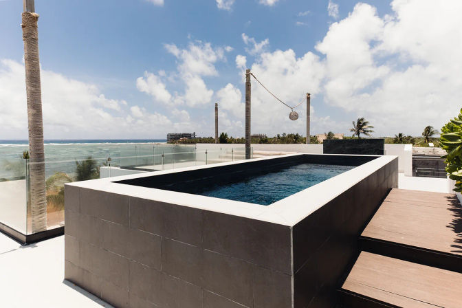 Studio 54: Glam Beachfront Villa with 2 Pools, Cinema, Gym + Private Chef image 22
