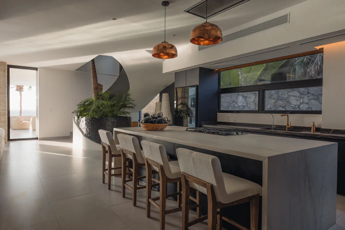 Studio 54: Glam Beachfront Villa with 2 Pools, Cinema, Gym + Private Chef image 49