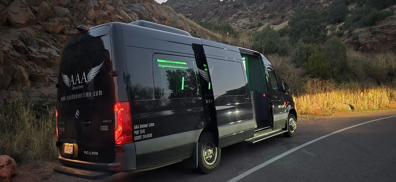 Denver's number 1 Party Bus to Red Rocks. Private, BYOB & Built for Bach Parties, Birthdays & More image 1