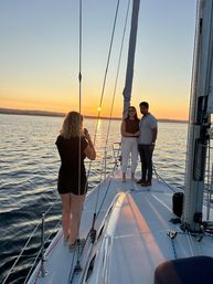 Private 2 hr Day / Sunset Sailing Excursions on Grand Travese West Bay for your party of 6! image 15