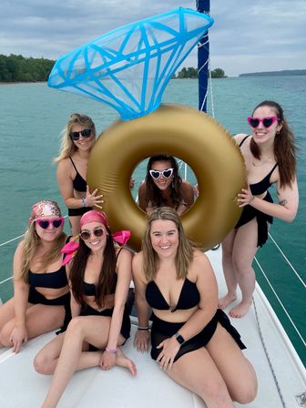 Private 2 hr Day / Sunset Sailing Excursions on Grand Travese West Bay for your party of 6! image 6