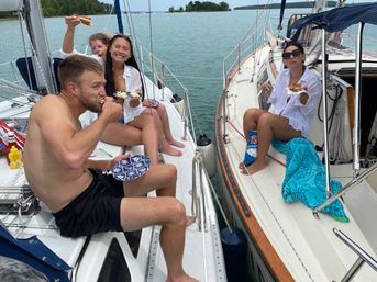 Private 2 hr Day / Sunset Sailing Excursions on Grand Travese West Bay for your party of 6! image 18