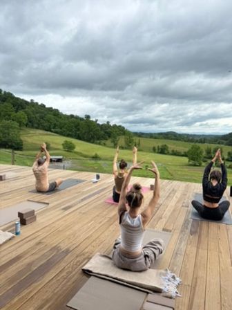 Yoga Amongst the Horses of HapBE Valley image 1