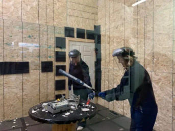 Come Take a "Break" with us! Breaking glass and/or electronics image 5
