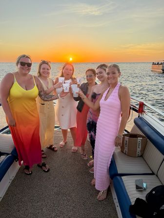Private Sunset Cruise: Charcuterie & Champagne, Up to 6 Guests image 1