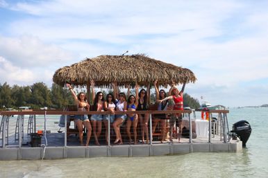 North Sarasota Private Tiki Boat Cruise (Up to 26 Passengers) image 3