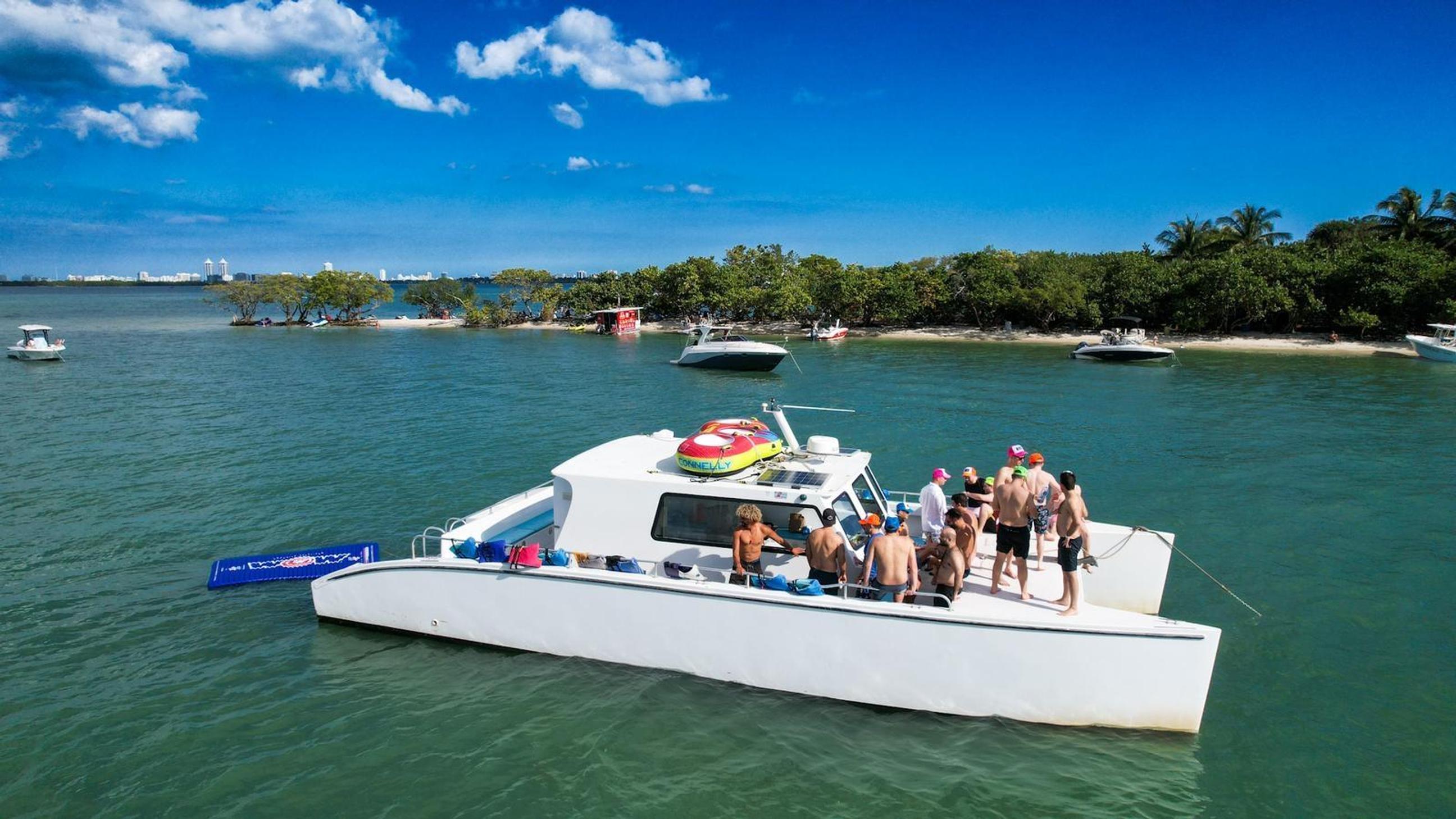 Private Catamaran & Jet Skis up to 30 guests Miami Bachelorette & Birthday Party image 2