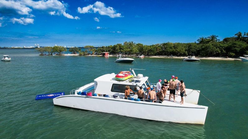 Private Catamaran & Jet Skis up to 30 guests Miami Bachelorette & Birthday Party image 2