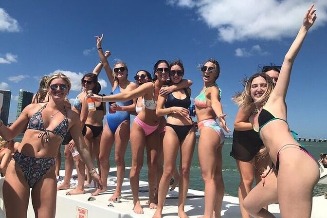Private Catamaran & Jet Skis up to 30 guests Miami Bachelorette & Birthday Party image 10