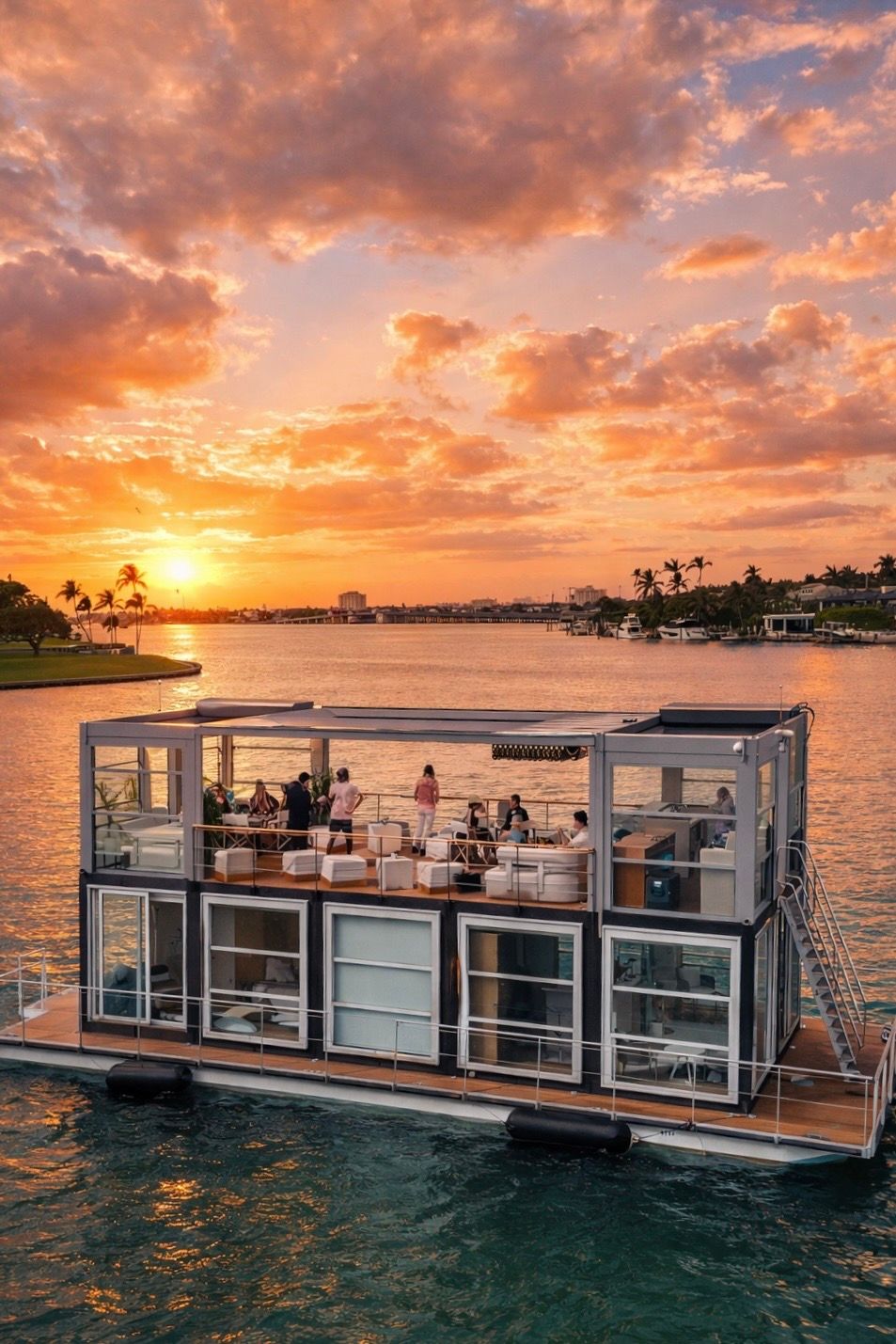 Miami Private Water Villa Floating Luxury for Bachelorettes, Birthdays & More image 2