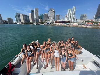 Private Catamaran & Jet Skis up to 30 guests Miami Bachelorette & Birthday Party image 8