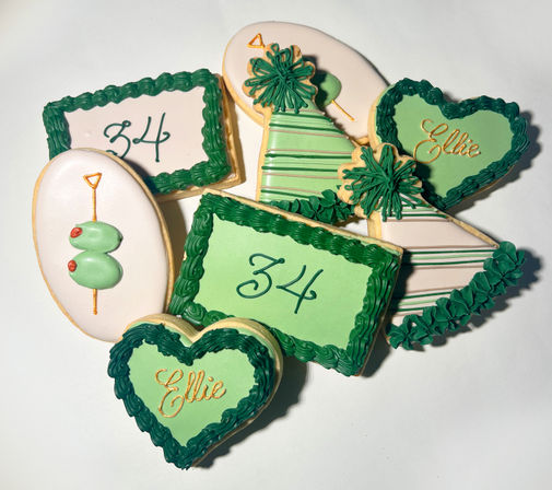 Custom Sugar Cookies for Birthday / Hand-Decorated & Made to Order image 2