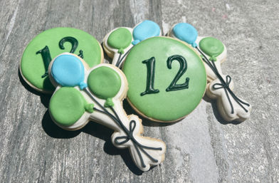 Custom Sugar Cookies for Birthday / Hand-Decorated & Made to Order image 4