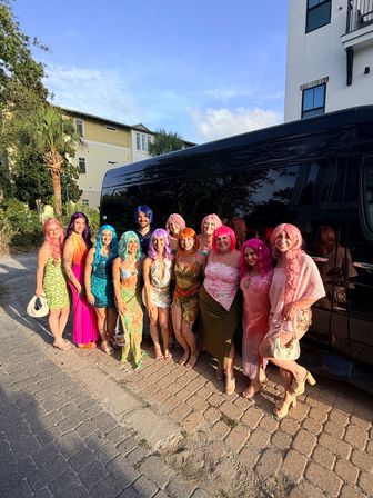 30A Bachelorette party shuttle image 3