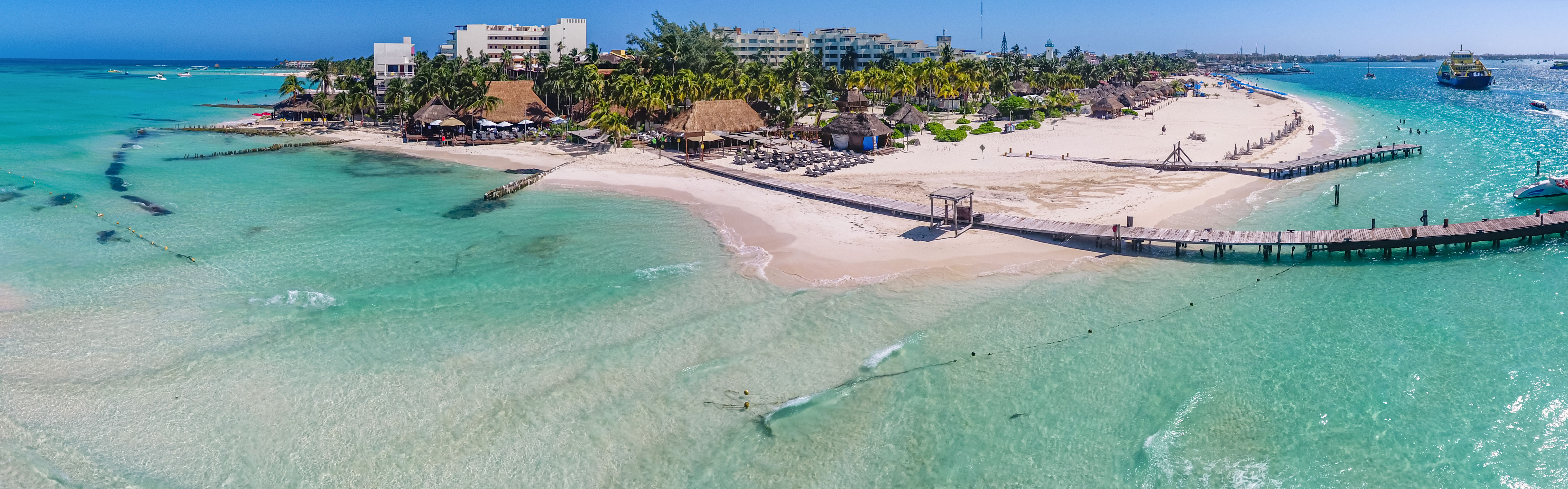 Isla Mujeres Cruise with Beach Club, Snorkel + Open Bar image 1