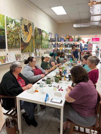 Literary Arrangements Workshop: Turn Pages Into Art image 6