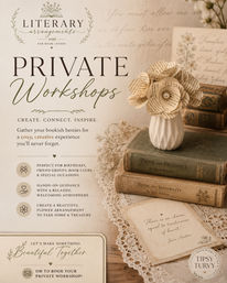 Literary Arrangements Workshop: Turn Pages Into Art image 10
