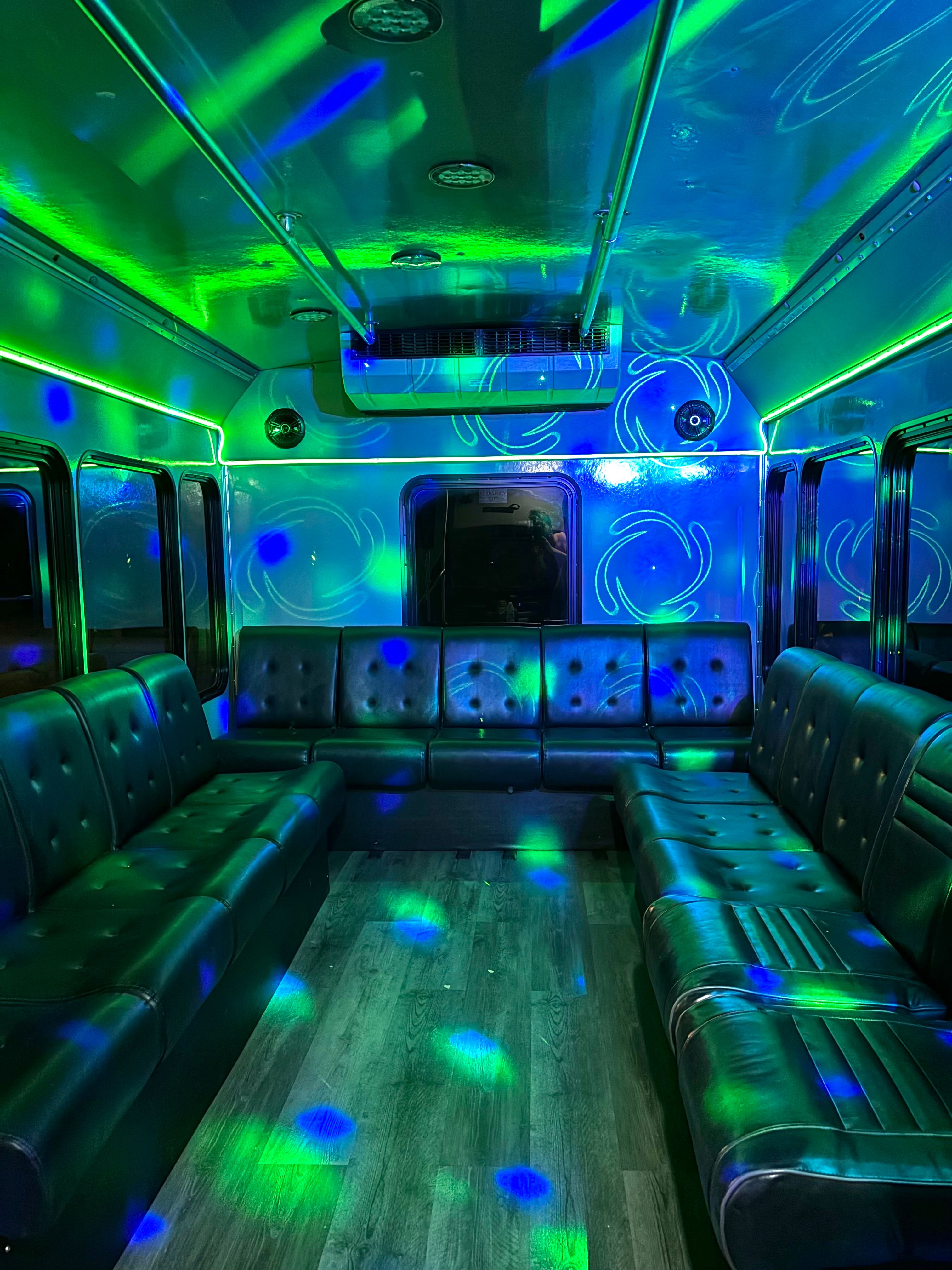 Red Rocks Party Bus for Every Occasion: Customized for Bach Parties, Birthdays, Black Hawk Casino Trips & More image 4